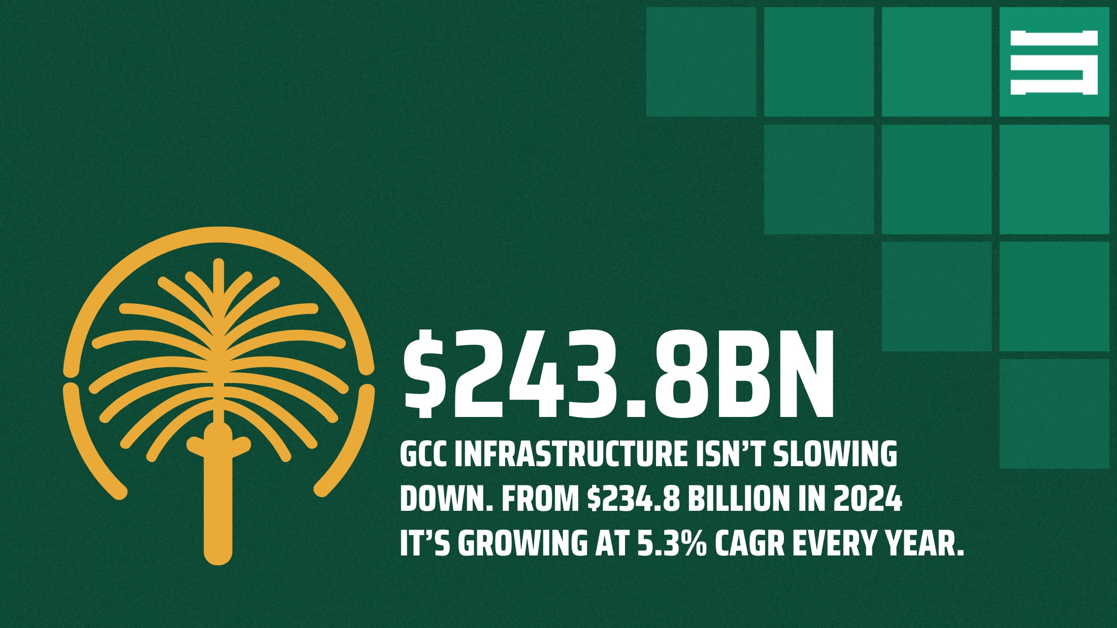 GCC Infrastructure Market Growth 2025-2030