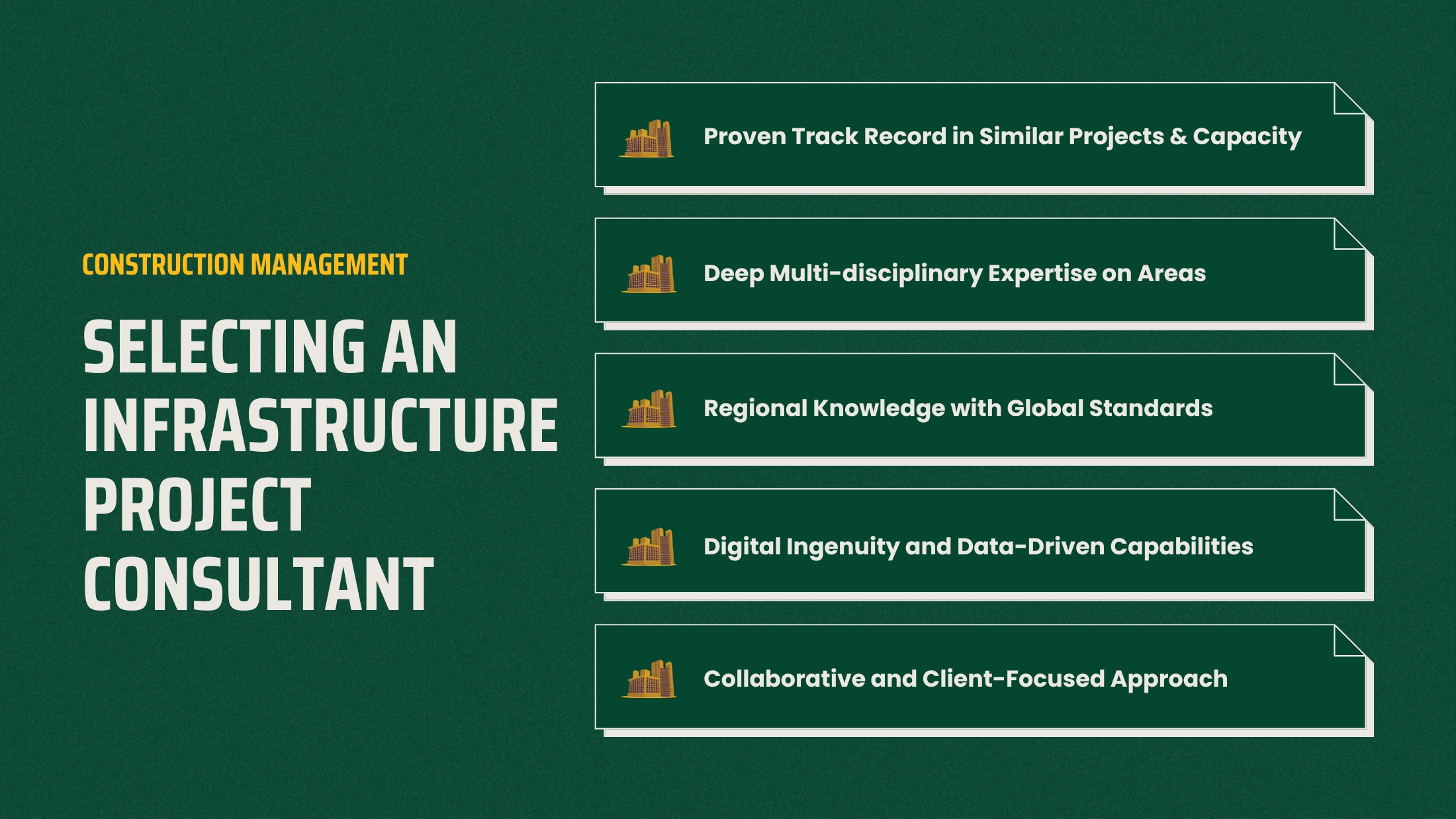 Infrastructure Project Consultants Near Me UAE & KSA