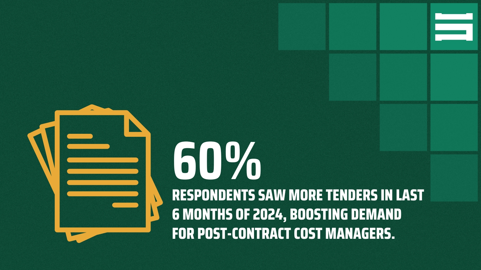Tender and Project Pipeline for Pre and Post Contract QS