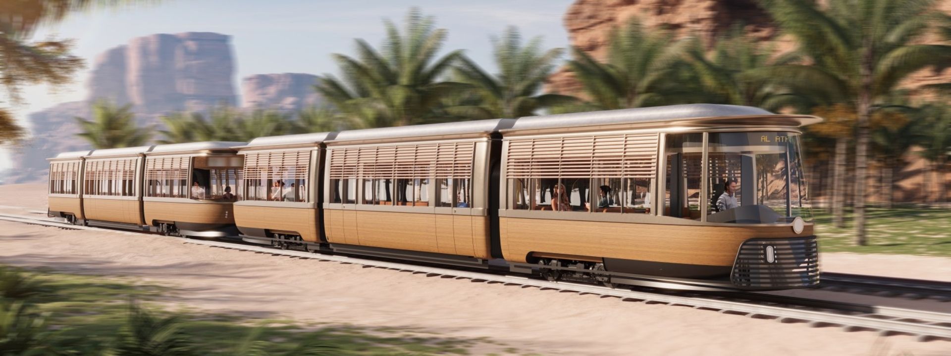 Al Ula Tram, Saudi Arabia